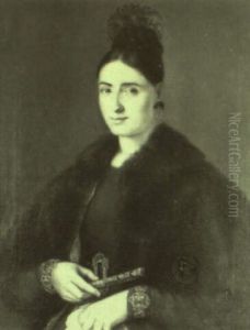 Retrato De Dama Con Abanico