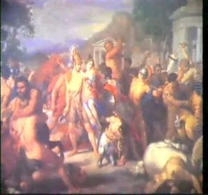 Le Combat Des Centaures Et Des                              Lapithes
