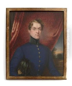 Portrait Eines Jungen Herrn In Uniform