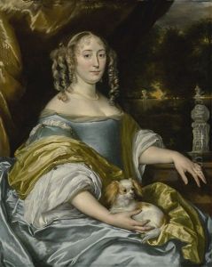 Portrait Of Jacquemijna Le Pla by Abraham Lambertsz Jacobsz van den Tempel