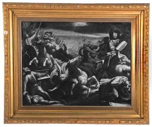 Cavalry Skirmishes by Antonio Tempesta