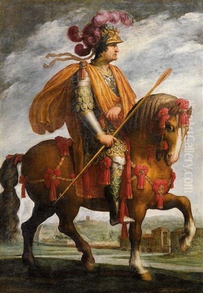 Der Romische Kaiser Galba Zu Pferde - view 1