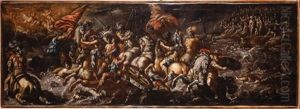 The Crossing Of The Red Sea by Antonio Tempesta
