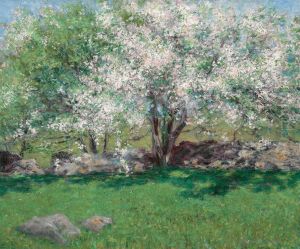 Apple Trees by John Leslie Breck