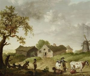 Melkende Magd Im Gesprach