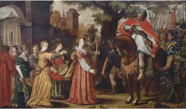 The Triumph Of David - view 1