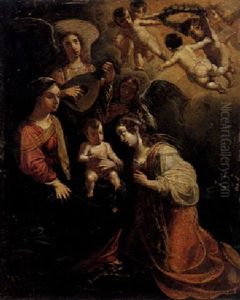 The Mystic Marriage Of Saint Catherine