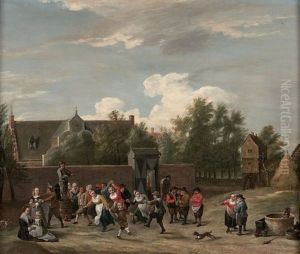 La Danse Villageoise by David Teniers III