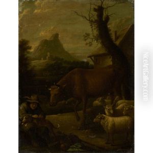 A Pastoral Scene by David Teniers III
