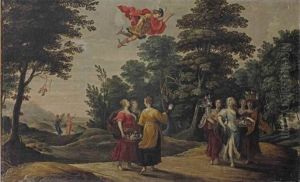Mercury Espying Herse And Her Sisters