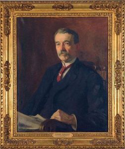 Portrait Of Edward Hopkinson, Director Or The Insurance Company Of North America, by Hugh Henry Breckenridge