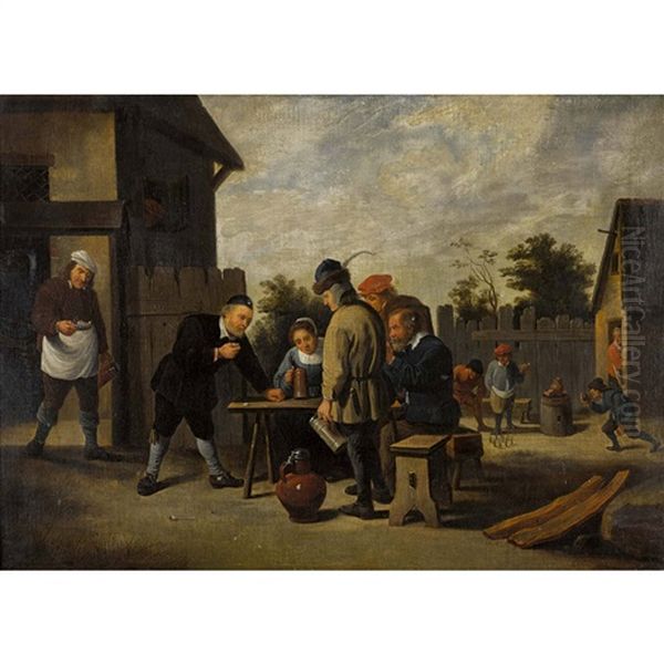 Spielende Bauern - view 1