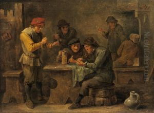 Peasants Playing Dice