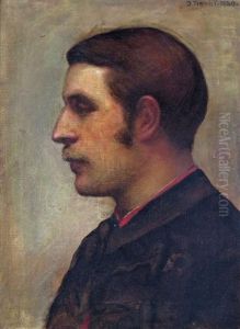 Portrait Of Henry Morton Stanley by Dorothy, nee Tennant Stanley