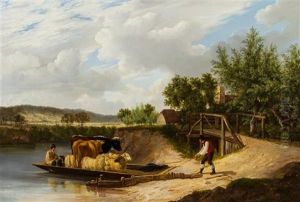 Ferrying Cattle And Sheep