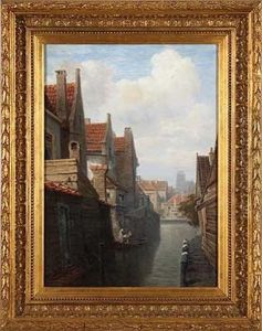 Altstadt Mit Kanal by Eduard Tenner