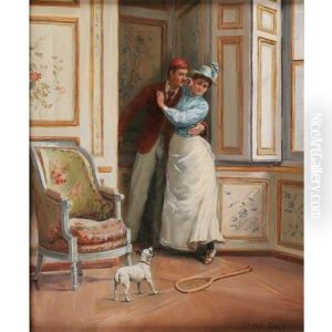 Two Lovers After A Tennis Match