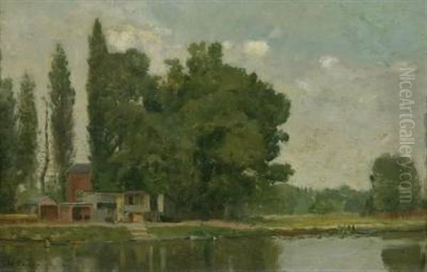 An Der Seine Bei Bougival - view 1