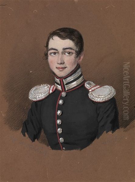 Portrait Of A Young Officer - view 1