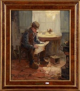 Homme Au Journal