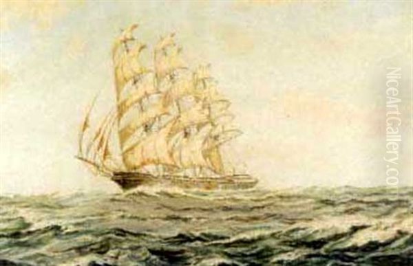 A Fast Passage Ship "tweed", 1854, 1745 Tons Net - view 1