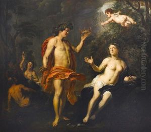 Bacchus And Ariadne by Augustin Terwesten