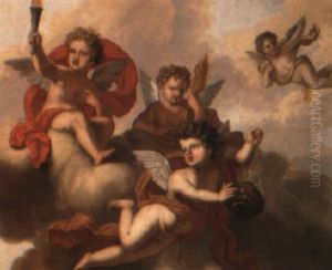 The Four Seasons by Augustus Terwesten