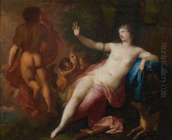 Jupiter Et Callisto Ou Jupiter Et Antiope - view 1