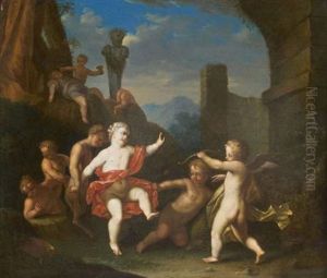 La Danse De L'amour by Matthaeus (Arent) Terwesten