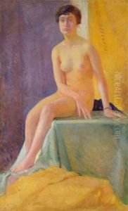 Nu Feminin, Roma 1915 by Aleardo Terzi