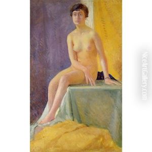 Nu Feminin, Roma 1915 by Aleardo Terzi