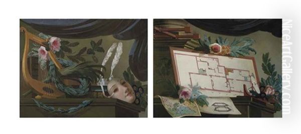 Allegory Of The Arts; And Allegory Of Design And Architecture - view 1