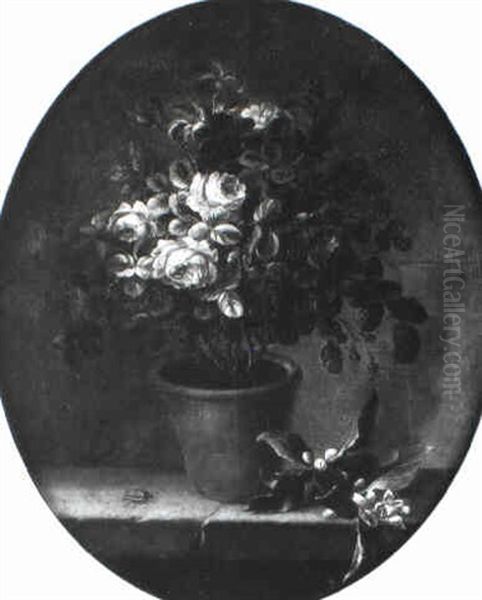 Rosier Dans Un Vase - view 1
