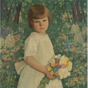 Portrait Of A Young Girl by Rae Sloan Bredin
