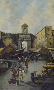 Mercato A Napoli by Fulvio Tessitore