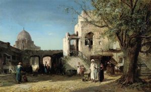 Traders By The Souk