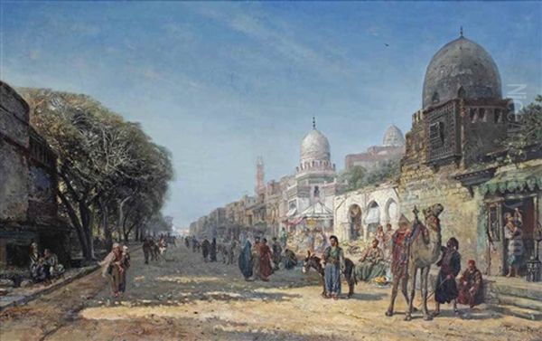 A Bustling Day In The Streets Of Cairo - view 1