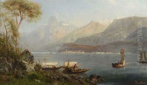 Bord De Lac En Italie
