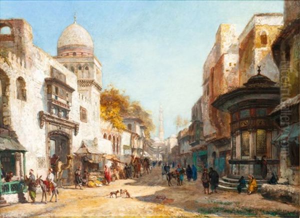 Fontaine Ottomane Dans Une Rue Du Caire - view 1