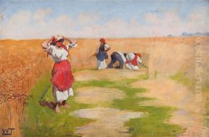 Harvest Time by Wlodzimierz Tetmajer