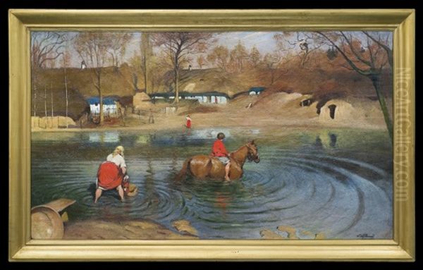 At Pond - view 1