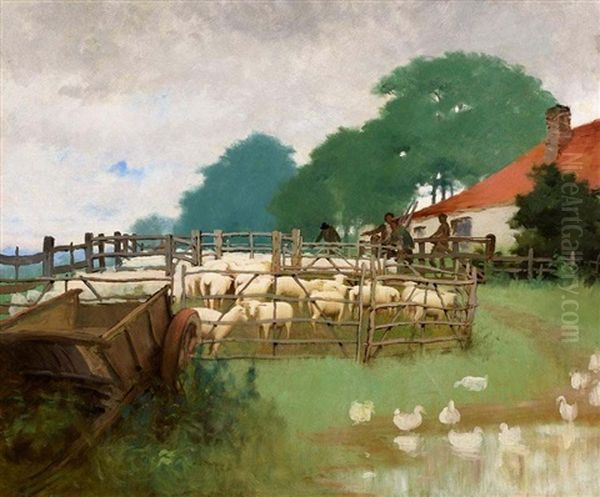 A Sheep Pen - view 1