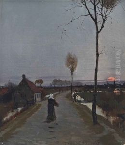 Red Sky At Night by Henry Jones Thaddeus