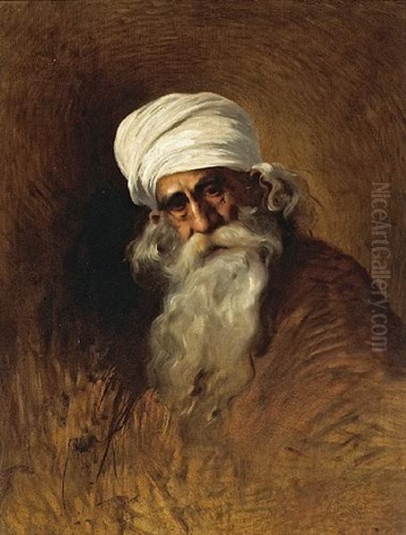 A Portrait Of An Arab Patriarch - view 1