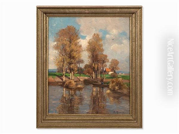 Landscape With Pond - view 1