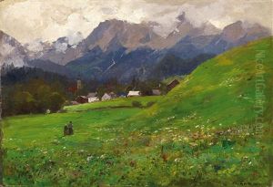 Aus Der Ramsau Bei Berchtesgaden by Adolf Gustav Thamm