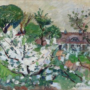 Garden With Trees by Axel Bredsdorff