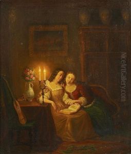 Abendliche Lekture by Willem Thans