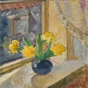 Still Life With Flowers by Axel Bredsdorff