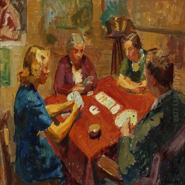 Card Players - view 1